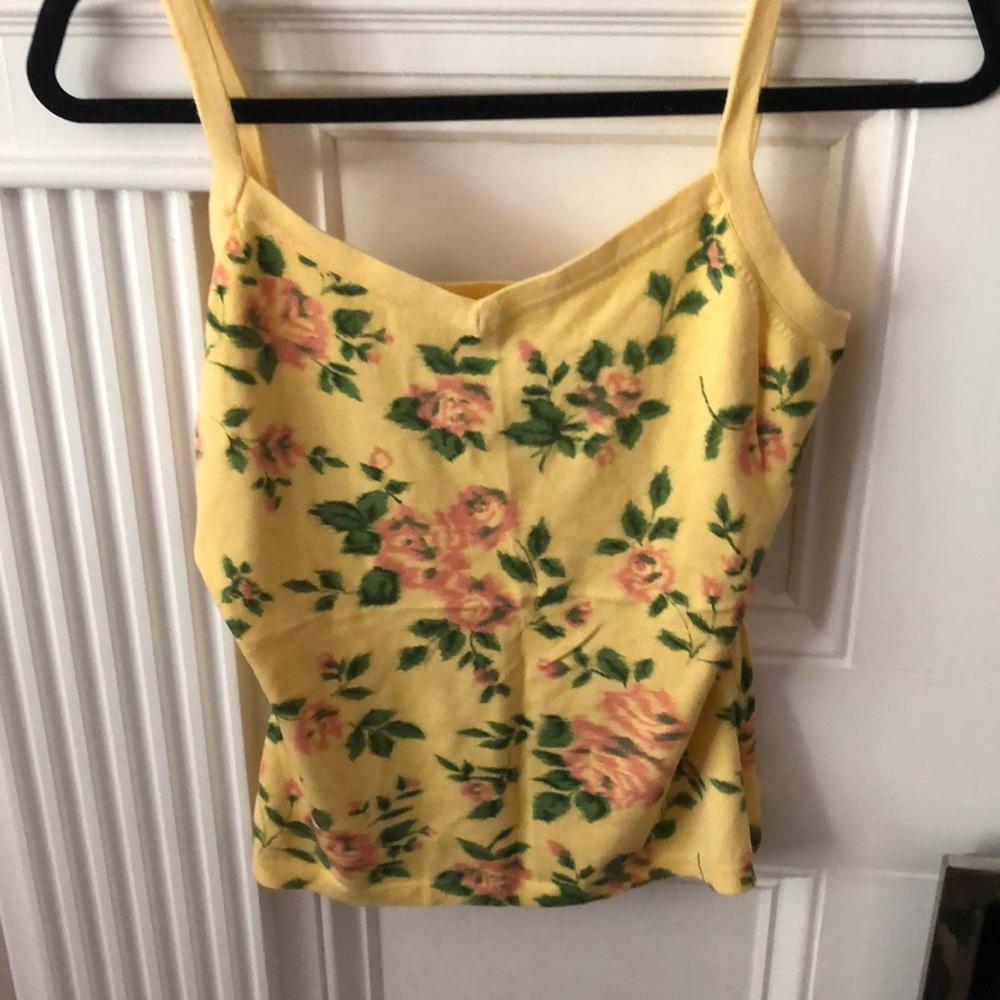 Vintage inspired rose print